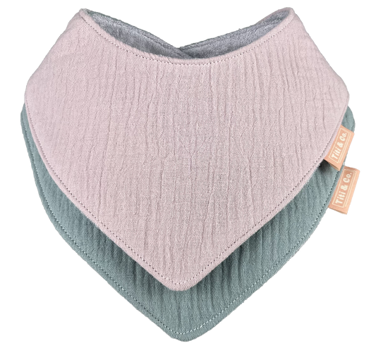 Baby Dribble Bib Set | Sweet & Sour