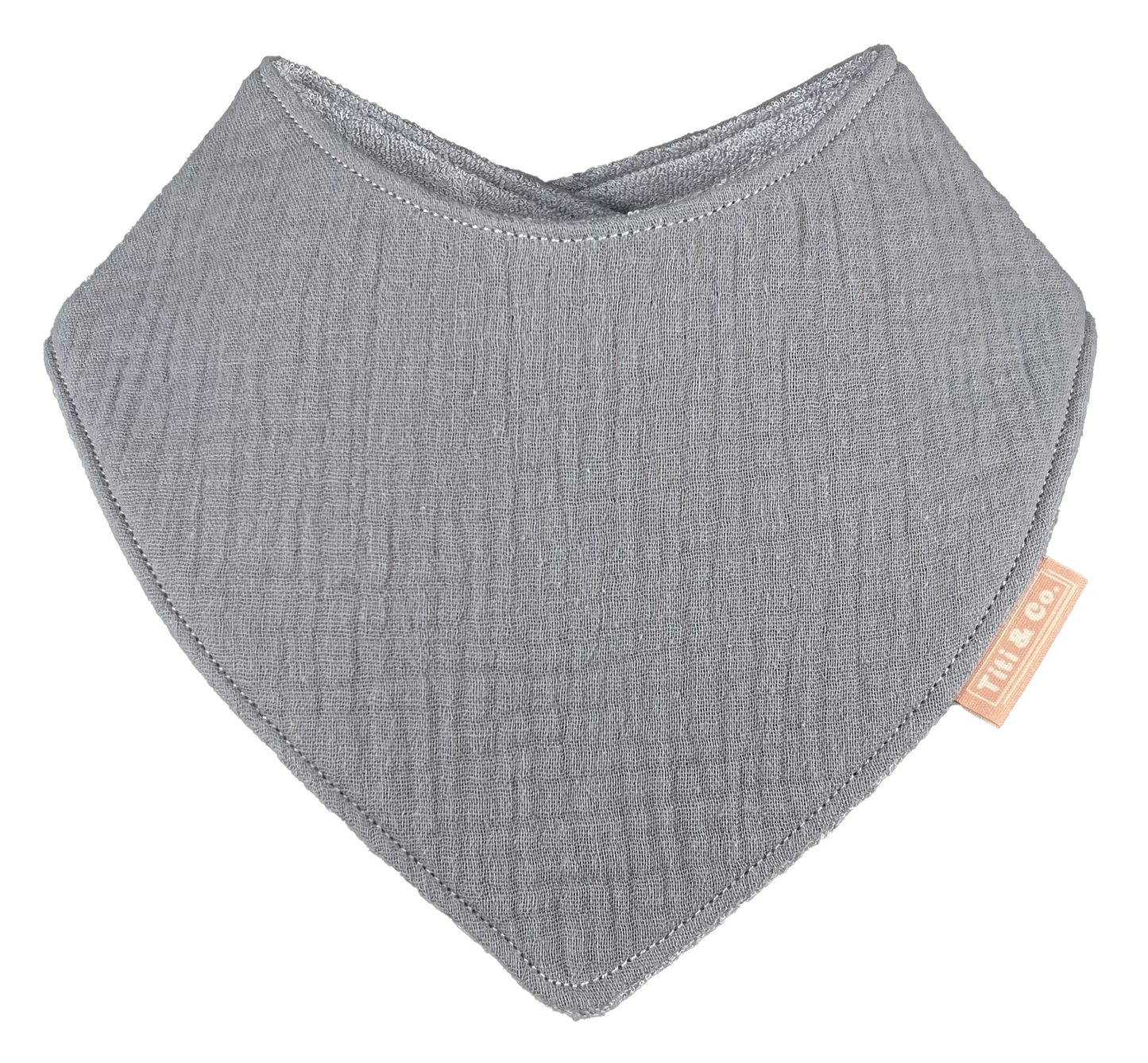 Dribble Bib Grey | Single Base Bib