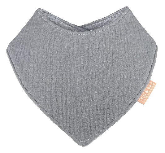 Dribble Bib Grey | Single Base Bib