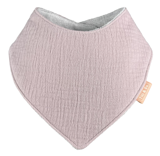 Dribble Bib Dusty Pink | Single Base Bib