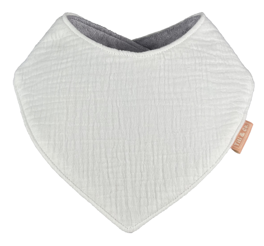 Dribble Bib White | Single Base Bib